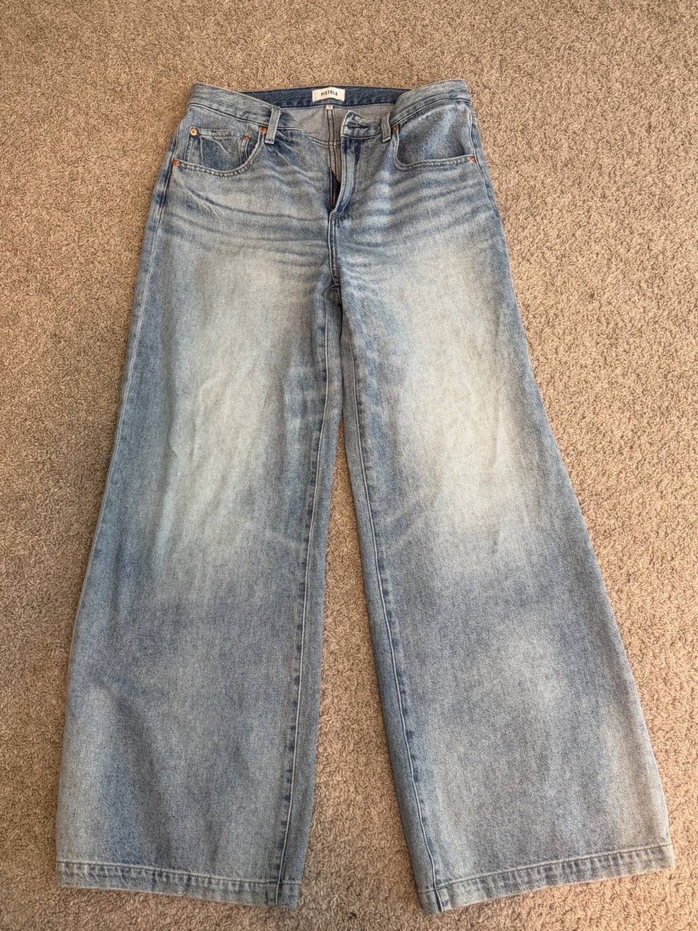 Pistola light Blue Wide-Leg Women’s Jeans